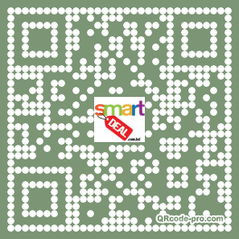 QR code with logo HsK0