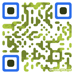 QR code with logo Hu90