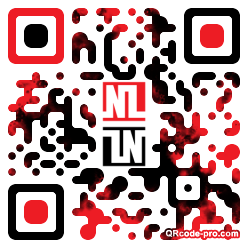 QR code with logo HWs0