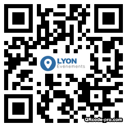 QR code with logo I1K0