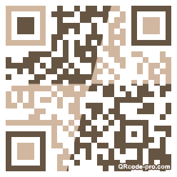 QR code with logo I3v0