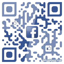 QR code with logo IAL0