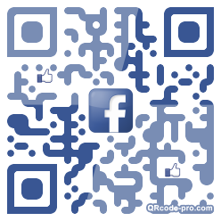 QR code with logo IBW0