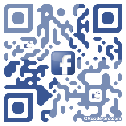 QR code with logo IFo0