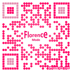 QR code with logo IIV0