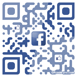 QR code with logo IKL0