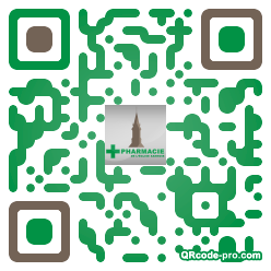 QR code with logo IQz0