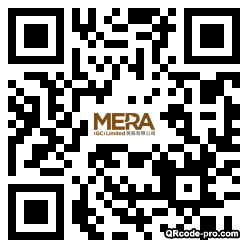 QR code with logo IaD0