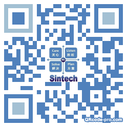 QR code with logo IdT0