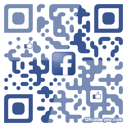 QR code with logo IkU0