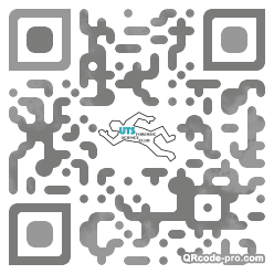 QR code with logo Ir90