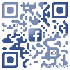 QR code with logo Itv0