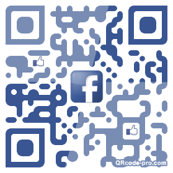 QR code with logo Izm0