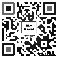 QR code with logo J1U0