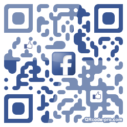 QR code with logo J3k0