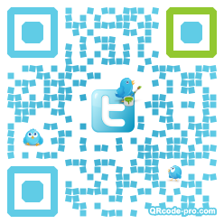 QR code with logo Jym0