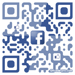 QR code with logo JNC0