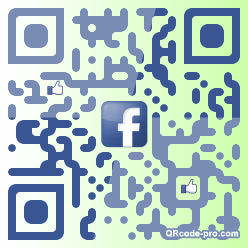 QR code with logo JNX0