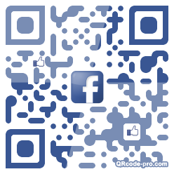 QR code with logo JRN0