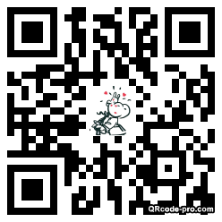 QR code with logo JWp0