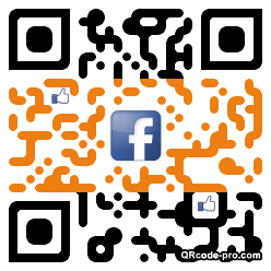 QR code with logo K0g0