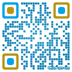 QR code with logo KCw0