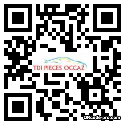 QR code with logo KHo0