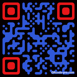 QR code with logo KU90