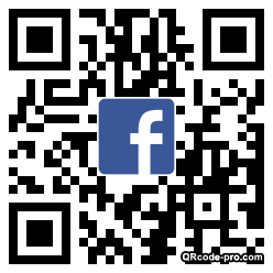 QR code with logo KUi0