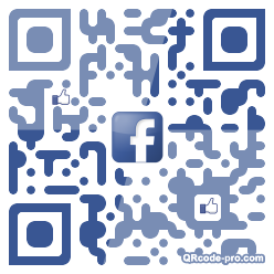 QR code with logo KcF0