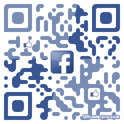 QR code with logo Kcb0