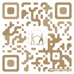 QR code with logo Kg00