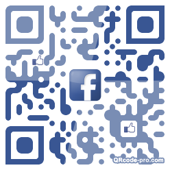 QR code with logo Kjp0