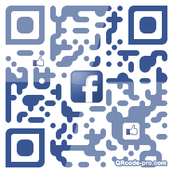 QR code with logo Kk50