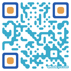 QR code with logo KnL0