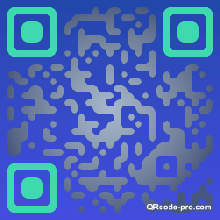 QR code with logo Ko40