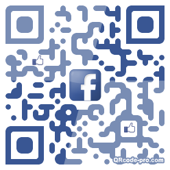 QR code with logo KpD0