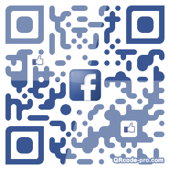 QR code with logo Kpv0