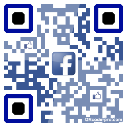 QR code with logo KrF0