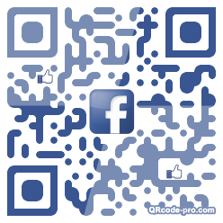 QR code with logo KrJ0