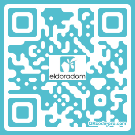 QR code with logo Krc0