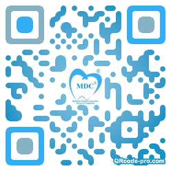 QR code with logo Kt30