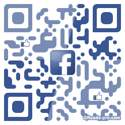 QR code with logo Kt50