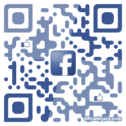 QR code with logo Kte0