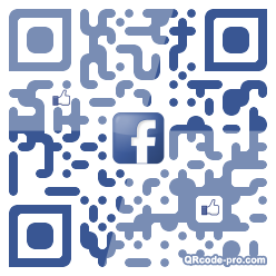 QR code with logo L1D0