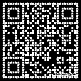 QR code with logo L4f0