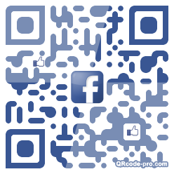 QR code with logo LLl0