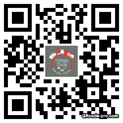 QR code with logo LXP0