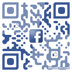 QR code with logo M1L0