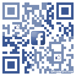 QR code with logo M4O0